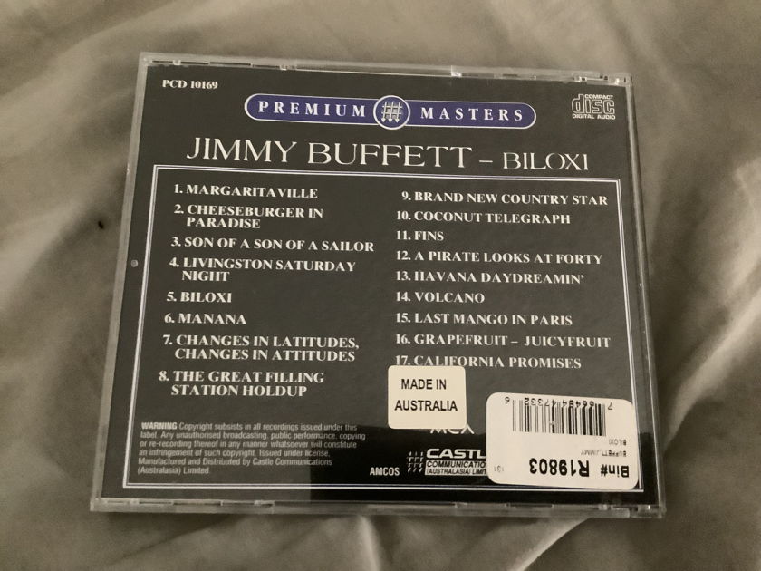 Jimmy Buffett Australia CD Biloxi