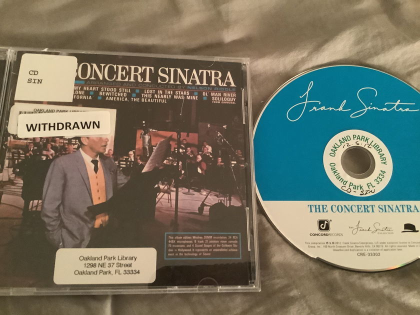 Frank Sinatra  The Concert Sinatra