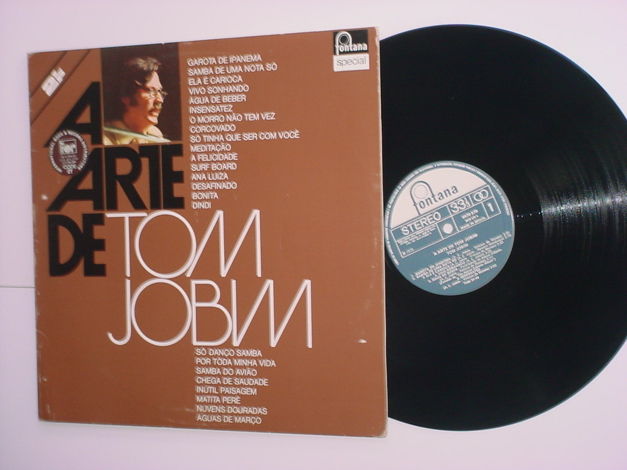 Latin JAZZ A ARTE DE Tom Jobim double lp record Fontana...