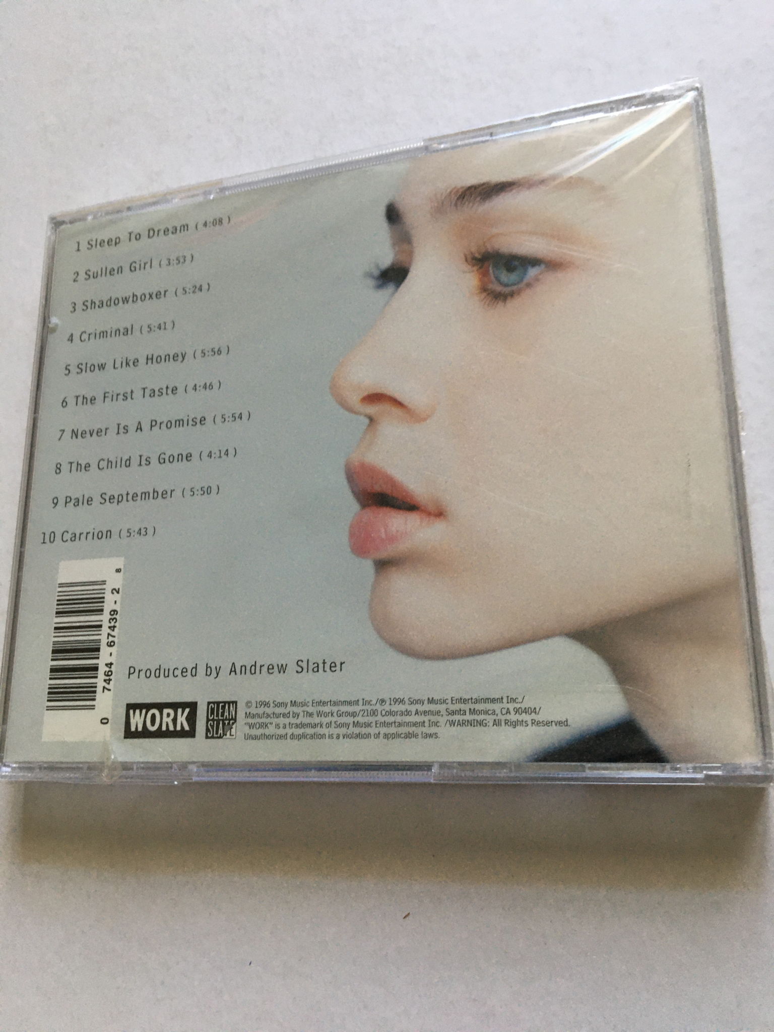 Fiona Apple  Tidal sealed cd 2