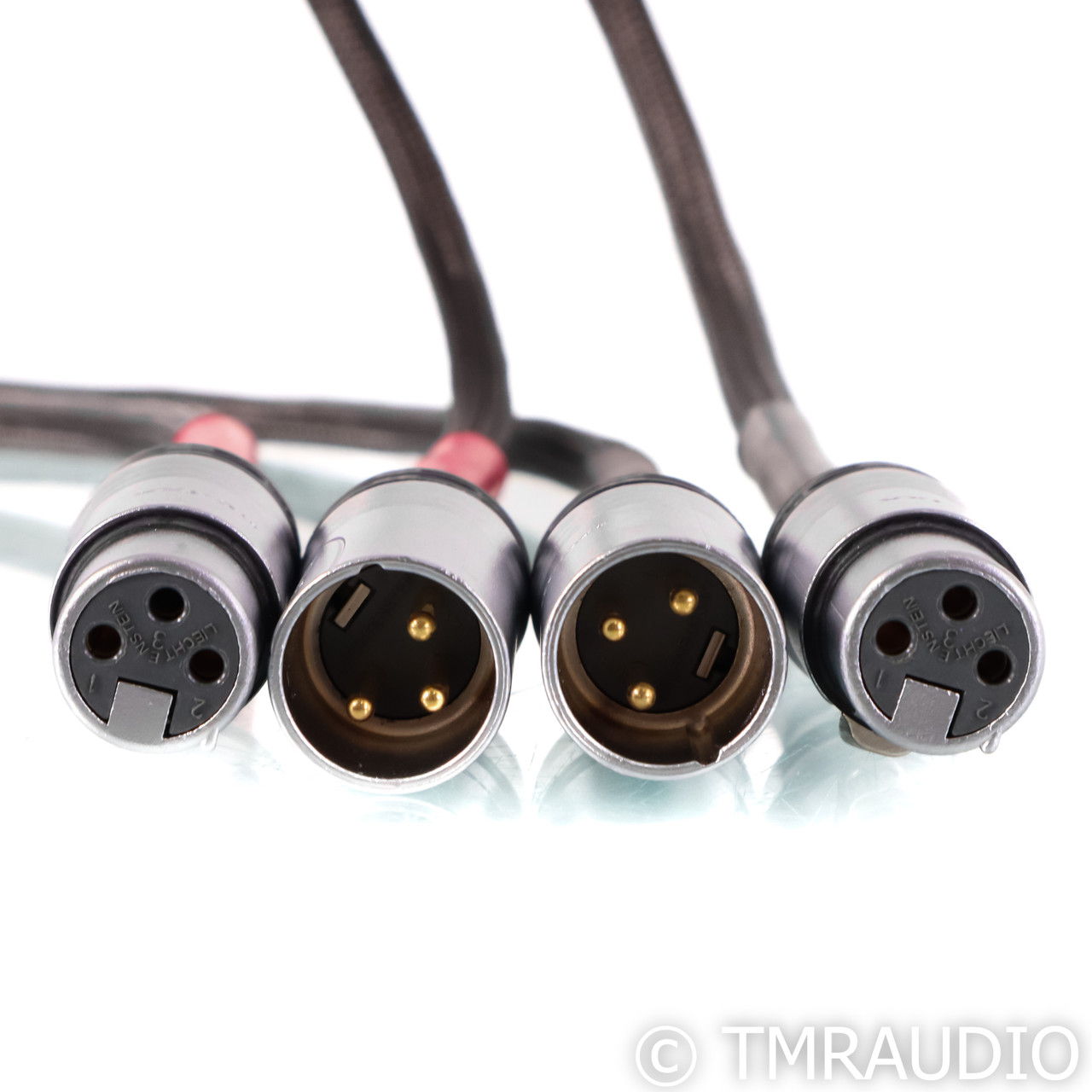 Tellurium Q Black II XLR Cables; 1m Pair Balanced In (6... 4