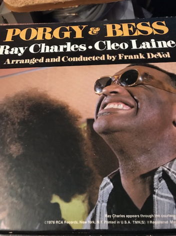 RAY CHARLES & CLEO LAINE 2-LP Box Set RAY CHARLES & CLE...