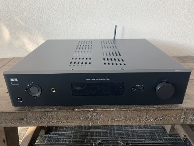 NAD C 368 Integrated Stereo Amplifier - Open Box -BluOS...