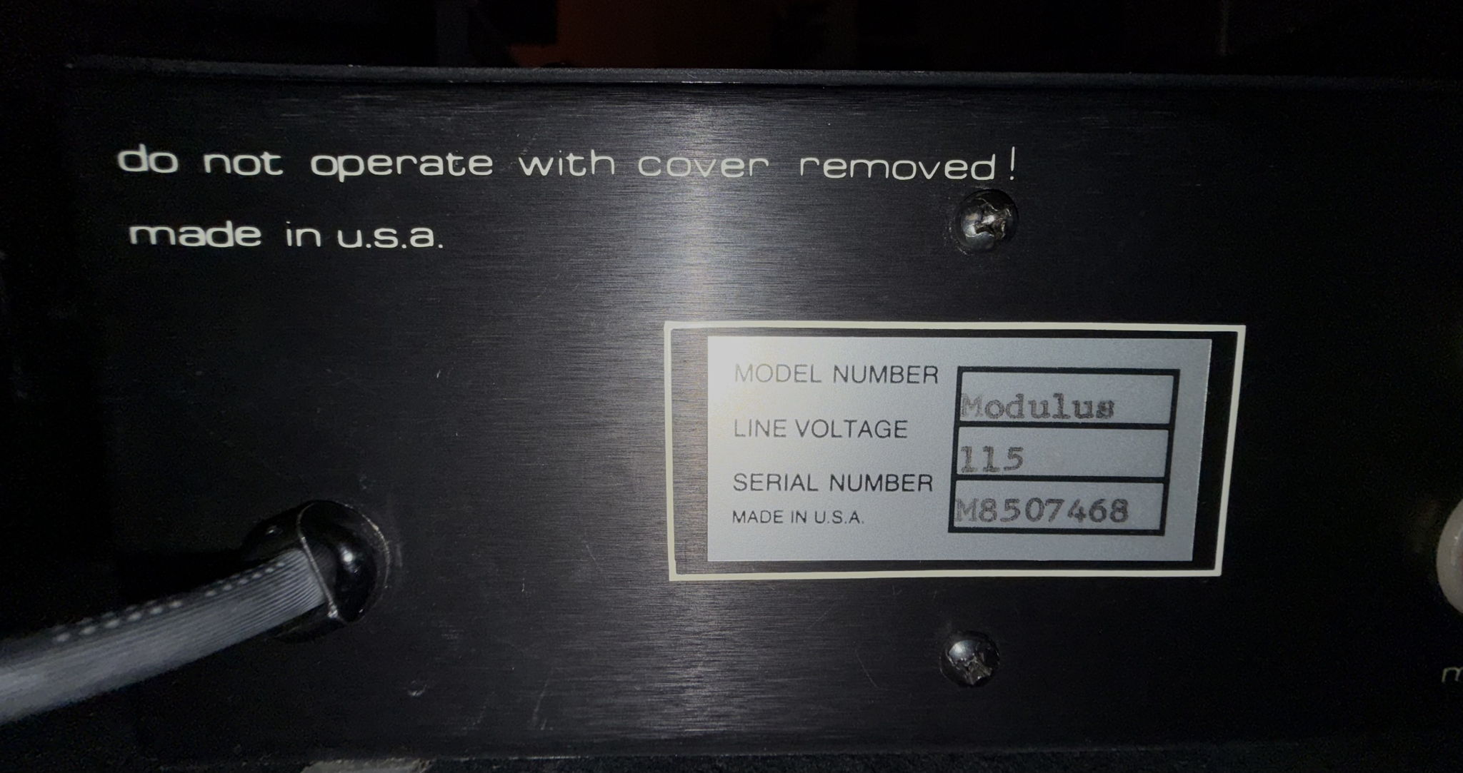 Audible Illusions Modulus, Tube Pre Black, in factory b... 6