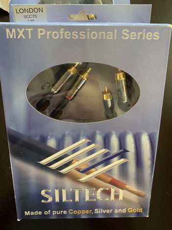 Siltech Cables MXT London 2m NEW in box RCA