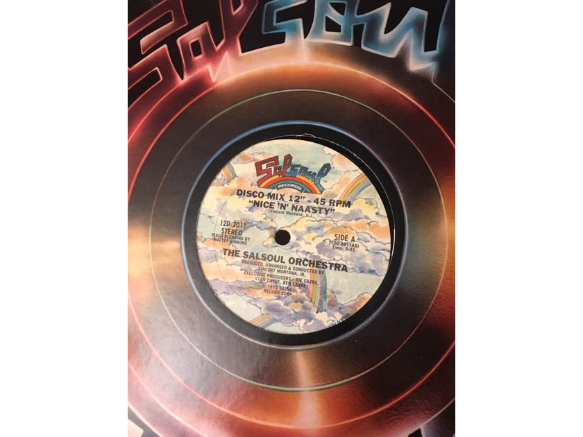Salsoul Orchestra Disco Mix 12" 3001 Nice N' Naasty 1976  Salsoul Orchestra Disco Mix 12" 3001 Nice N' Naasty 1976