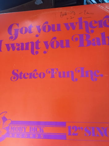Stereo Fun Inc. - Got You Where I Want You Babe Stereo ...