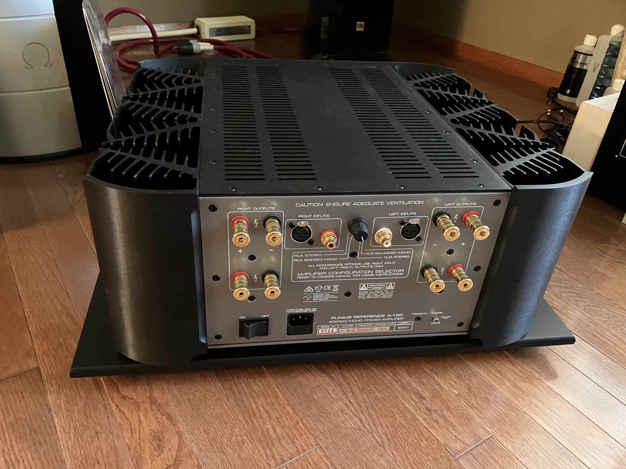 Plinius  REFERENCE A-150  Class A/AB Amplifier 4