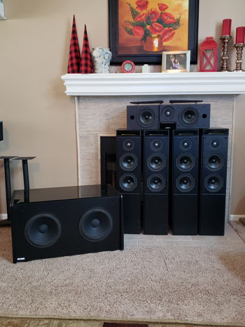 Meridian Surround Speakers (4) DSP-5000 DSP-5000c and D...