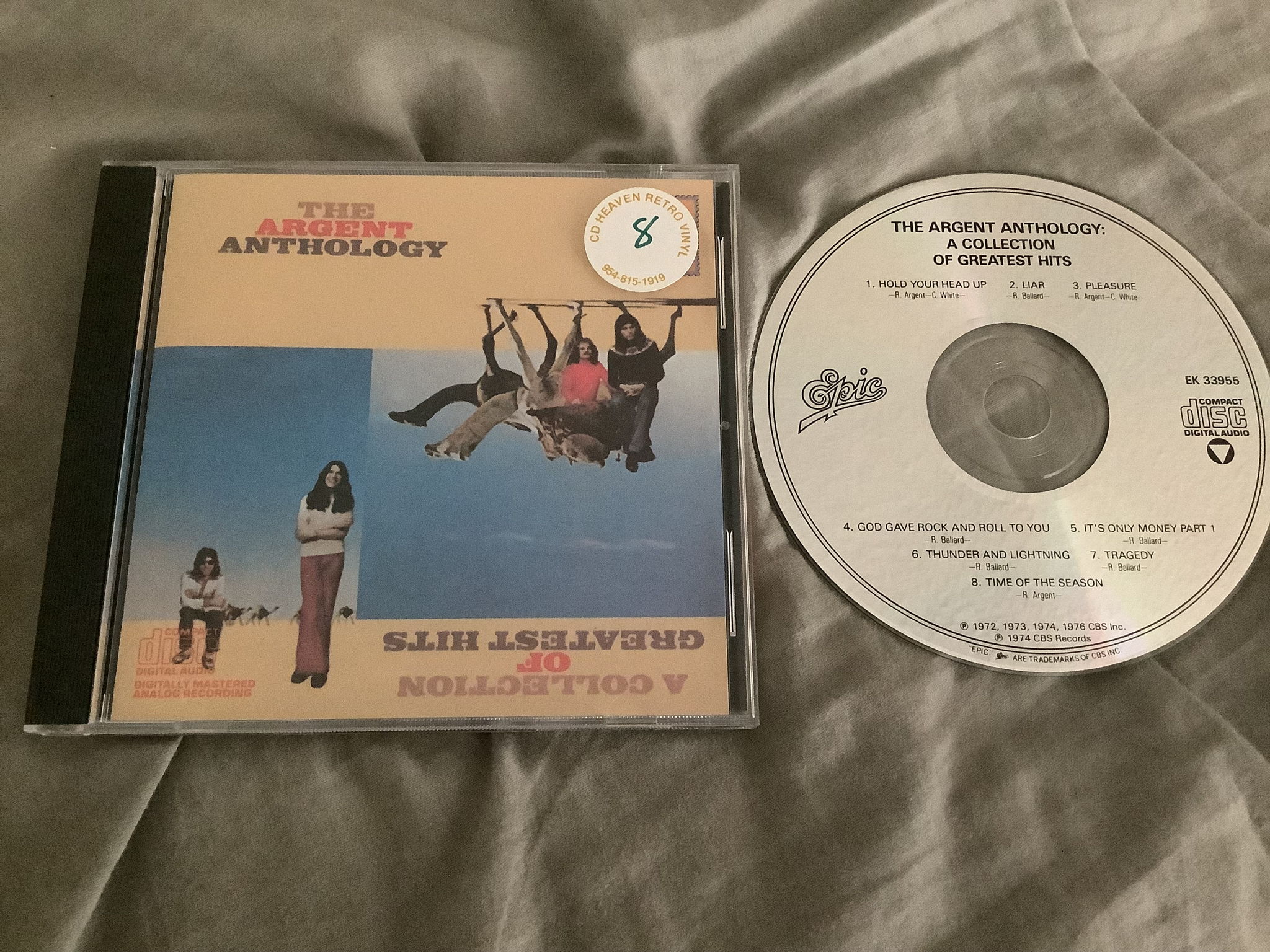 Argent The Anthology Greatest Hits