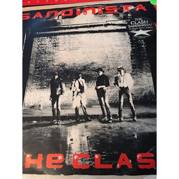 CLASH Sandinista 1980 CBS/EPIC Triple LP CLASH Sandinis...