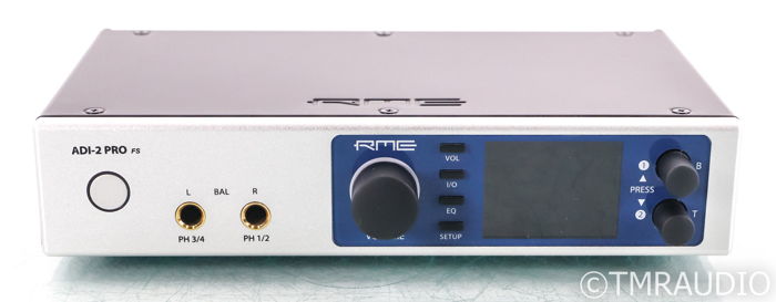 RME ADI-2 Pro FS R DAC / ADC / Headphone Amplifier; ADI...