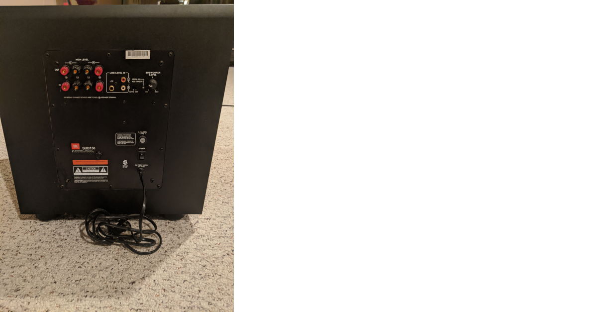 JBL SUB 150 For Sale Audiogon