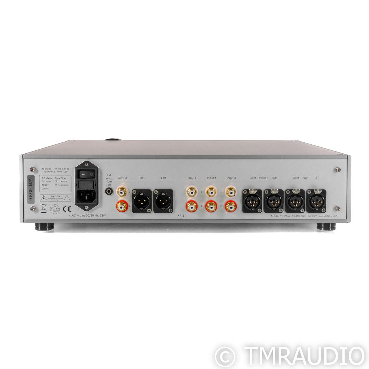 Pass Labs XP-12 Stereo Preamplifier (1/0) (69576) 5