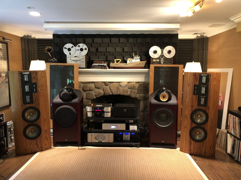 Infinity Reference Standard RS II-B Vintage Ribbon Speakers with LF EQ, Near Perfect