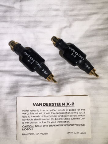 Vandersteen X-2 crossover 50K