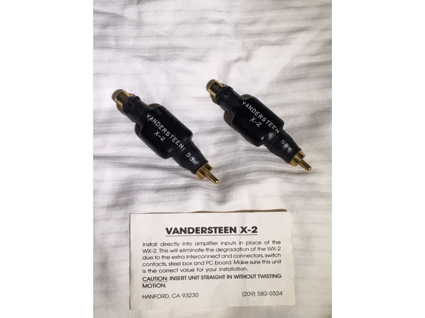 Vandersteen X-2 crossover 50K