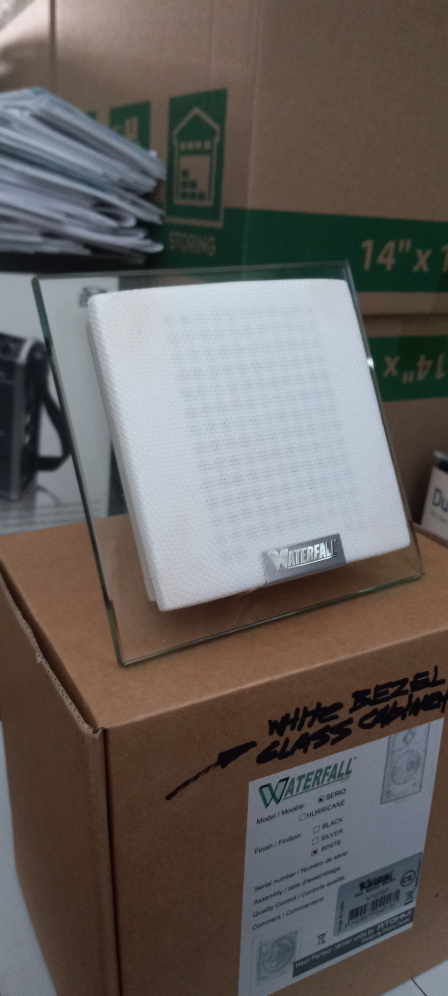 Waterfall Audio GLASS WHITE Home Theater 5 Speaker Matc... 16