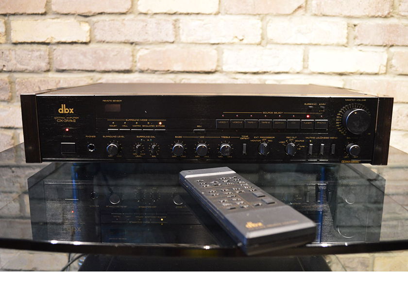 DBX CX-3 mkII Preamplifier w/ Phono Stage  For Sale