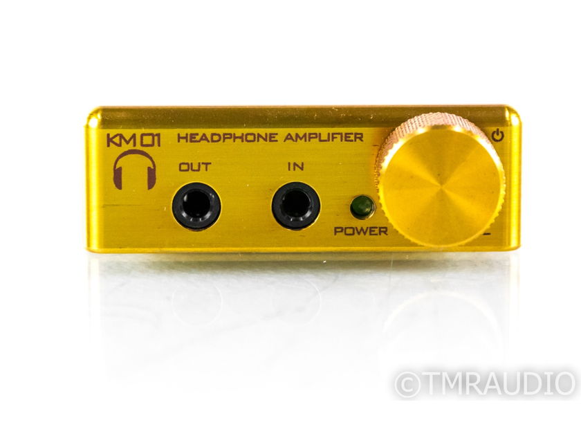 Kojo Technology KM01 Fire Gold Portable Headphone Amplifier; Battery Powered (22056)