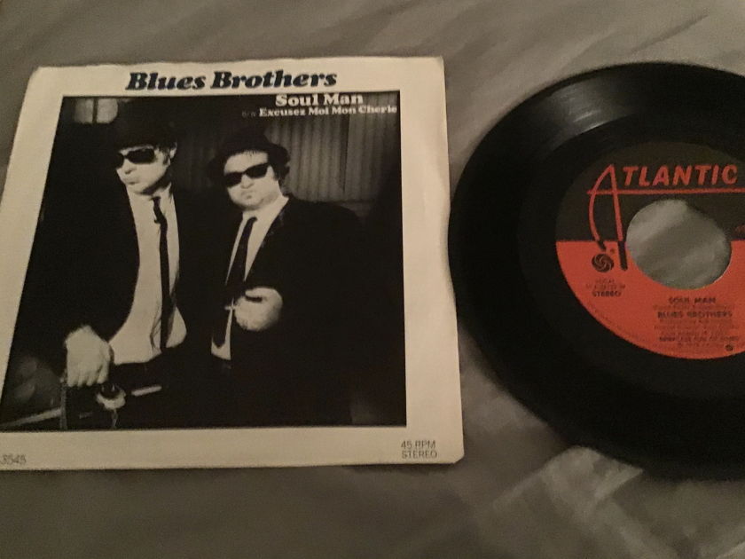 Blues Brothers  Soul Man 45 With Picture Sleeve