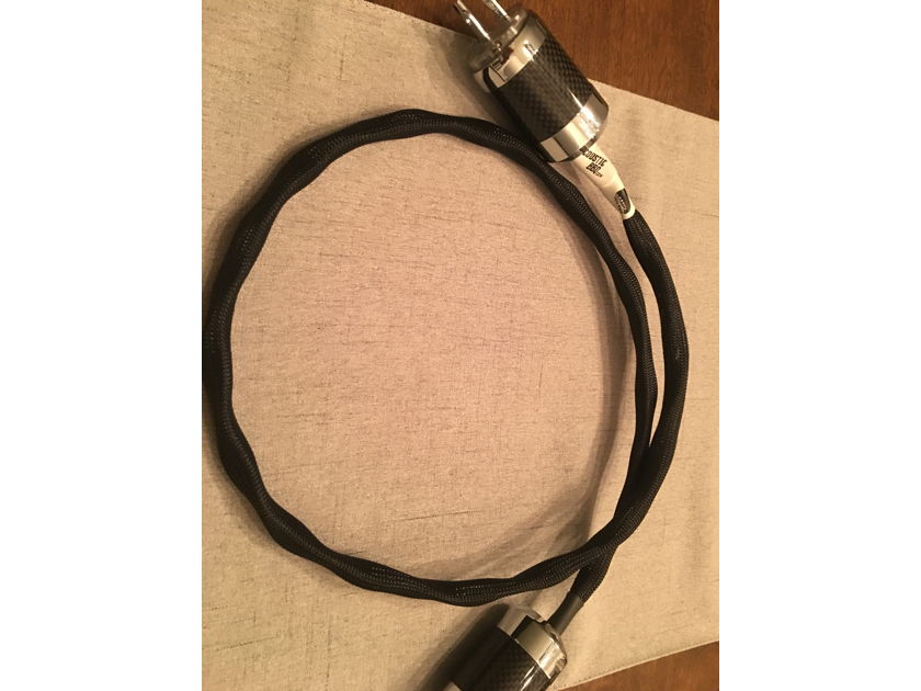 Acoustic BBQ  Duelund 12 gauge power Cord - 4 ft w/Rhodium plated conductors - Full Rack Series