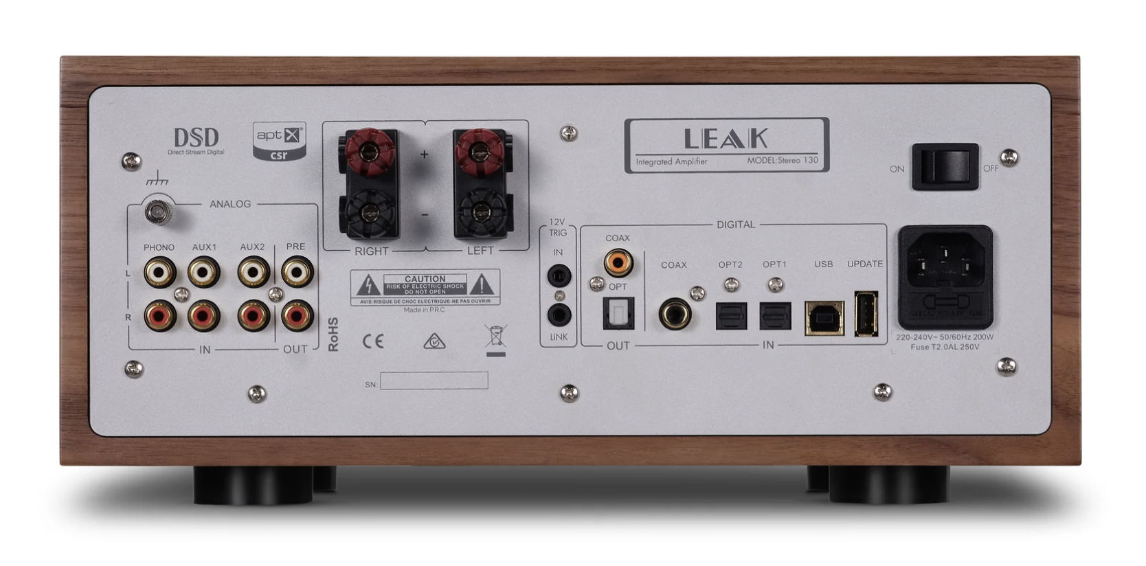 Leak Stereo 130 Integrated Amplifier - Walnut 3