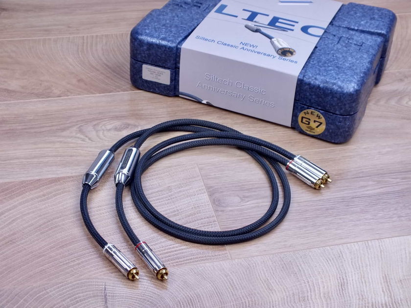 Siltech Cables 330i G7 Classic Anniversary audio interconnects RCA 1,0 metre