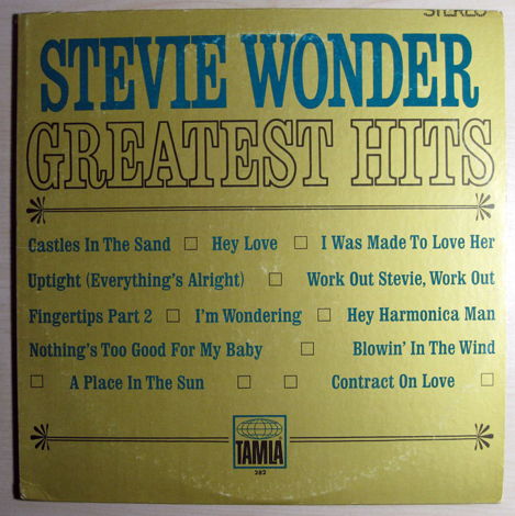 Stevie Wonder - Greatest Hits - CRC Club Edition Tamla 282