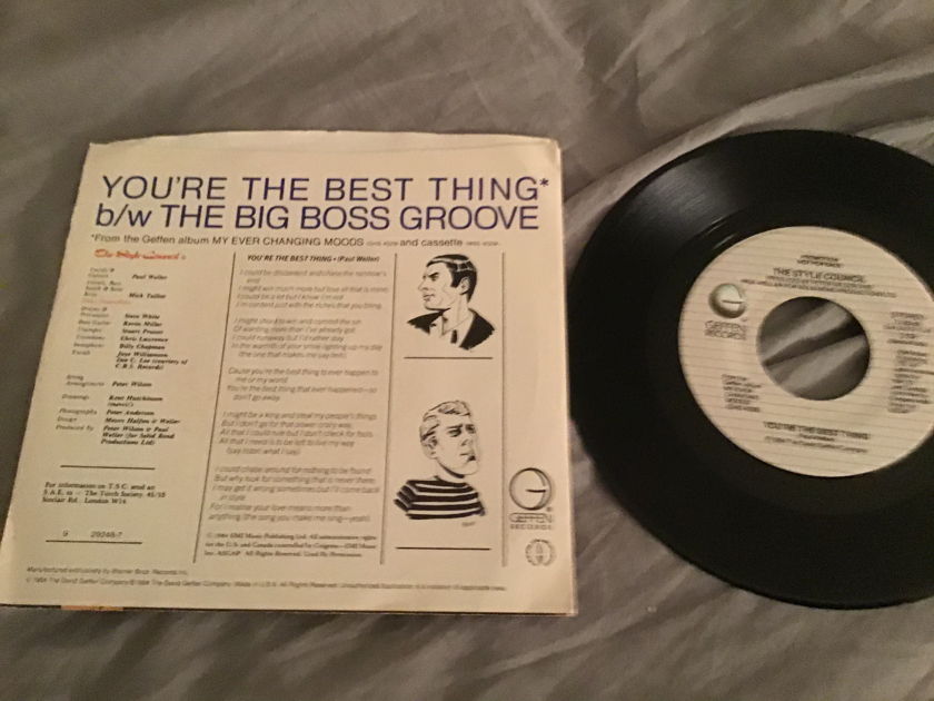The Style Council  You’re The Best Thing Promo 45 With Picture Sleeve