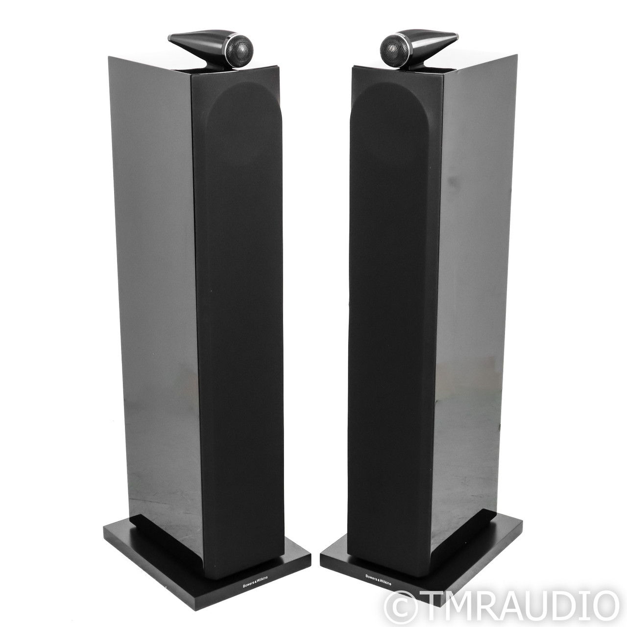 B&W 703 S3 Floorstanding Speakers; Gloss Black Pair (67... 2