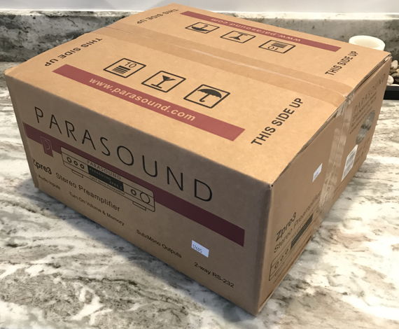 Parasound Zpre3 Stereo Preamplifier, New, Unopened