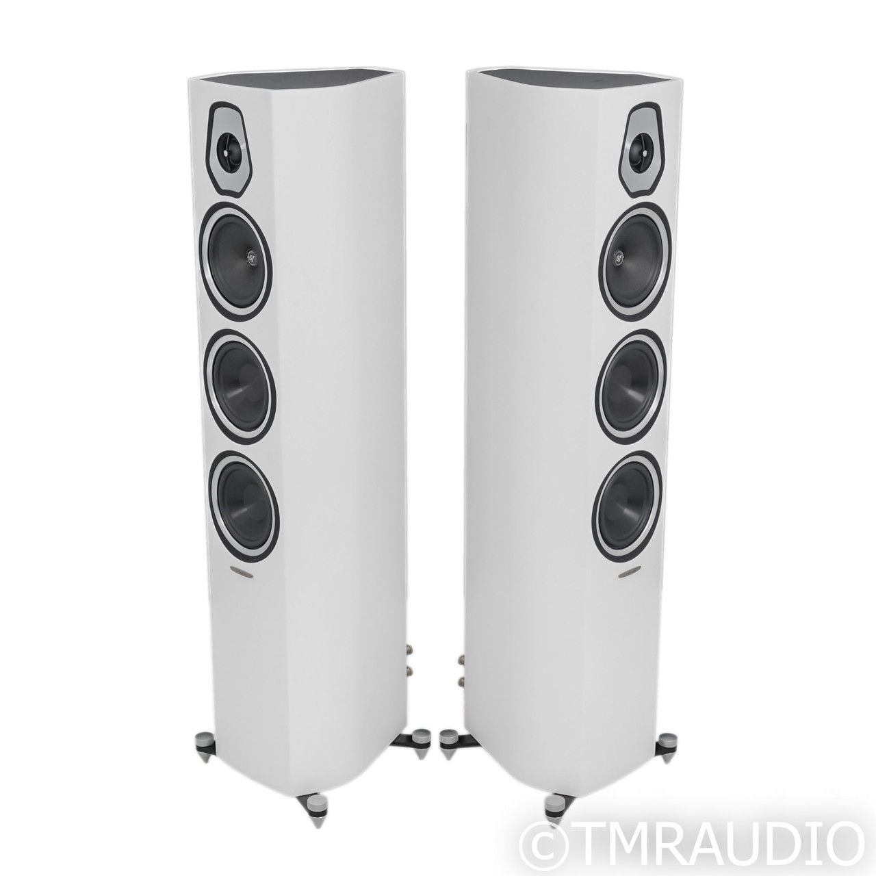 Sonus Faber Sonetto III Floorstanding Speakers; White P... 4