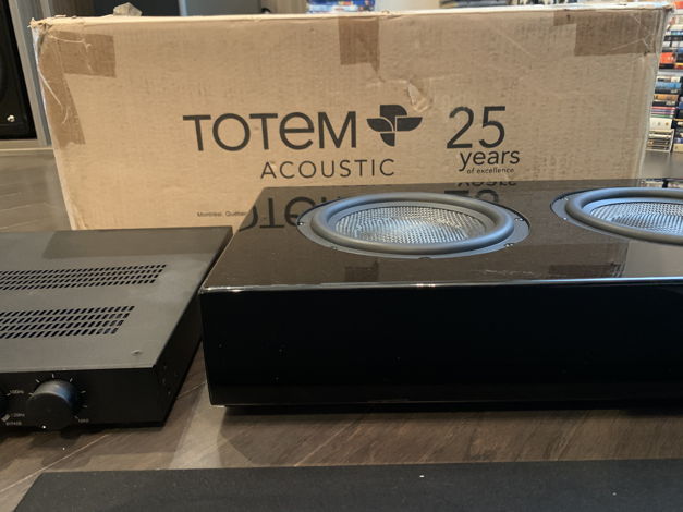Totem Acoustic Tribe Sub / Subwoofer + Amplifier / Glos...
