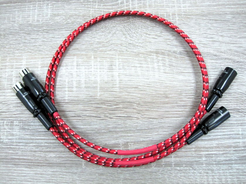 DH Labs Revelations 1 meter pair XLR Interconnect Cable