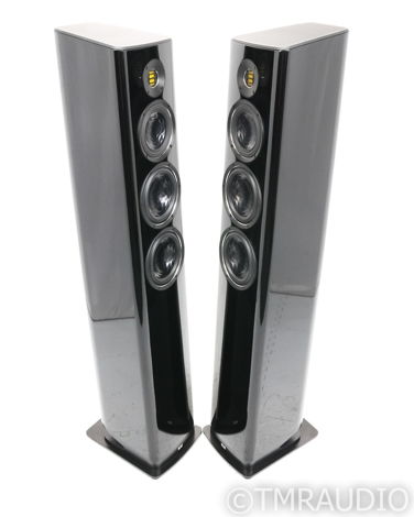 ELAC Vela FS 409 Floorstanding Speakers; Black Pair (De...