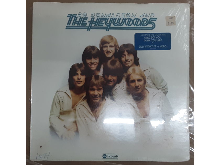 Bo Donaldson And The Heywoods - Bo Donaldson And The Heywoods SEALED VINYL LP ORIGINAL 1974 ABC Records ABCD-824