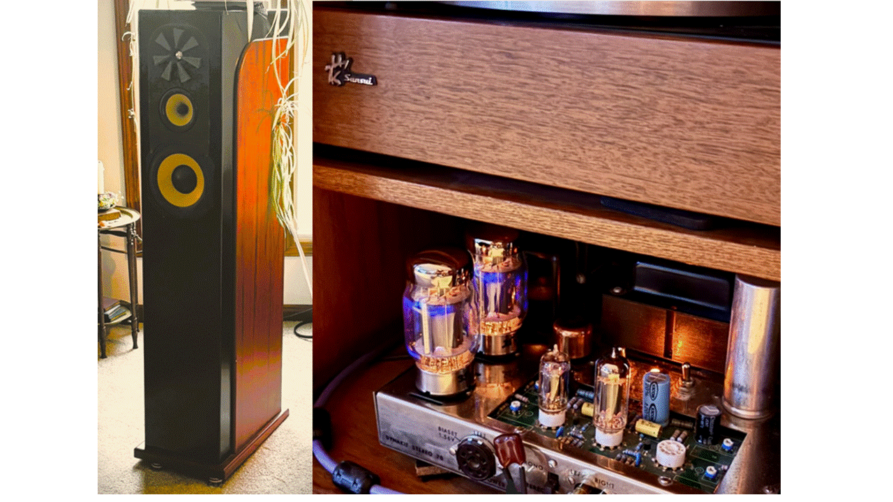 One of the Dyna/VTA monoblocks with EH6550 output tubes