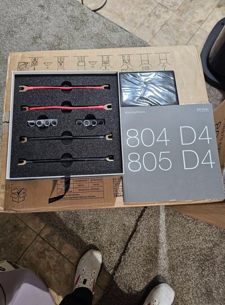 Bowers & Wilkins 805 D4 Bookshelf Speakers Black Pair 9