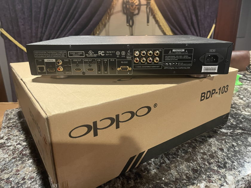 OPPO BDP-103 For Sale | Audiogon