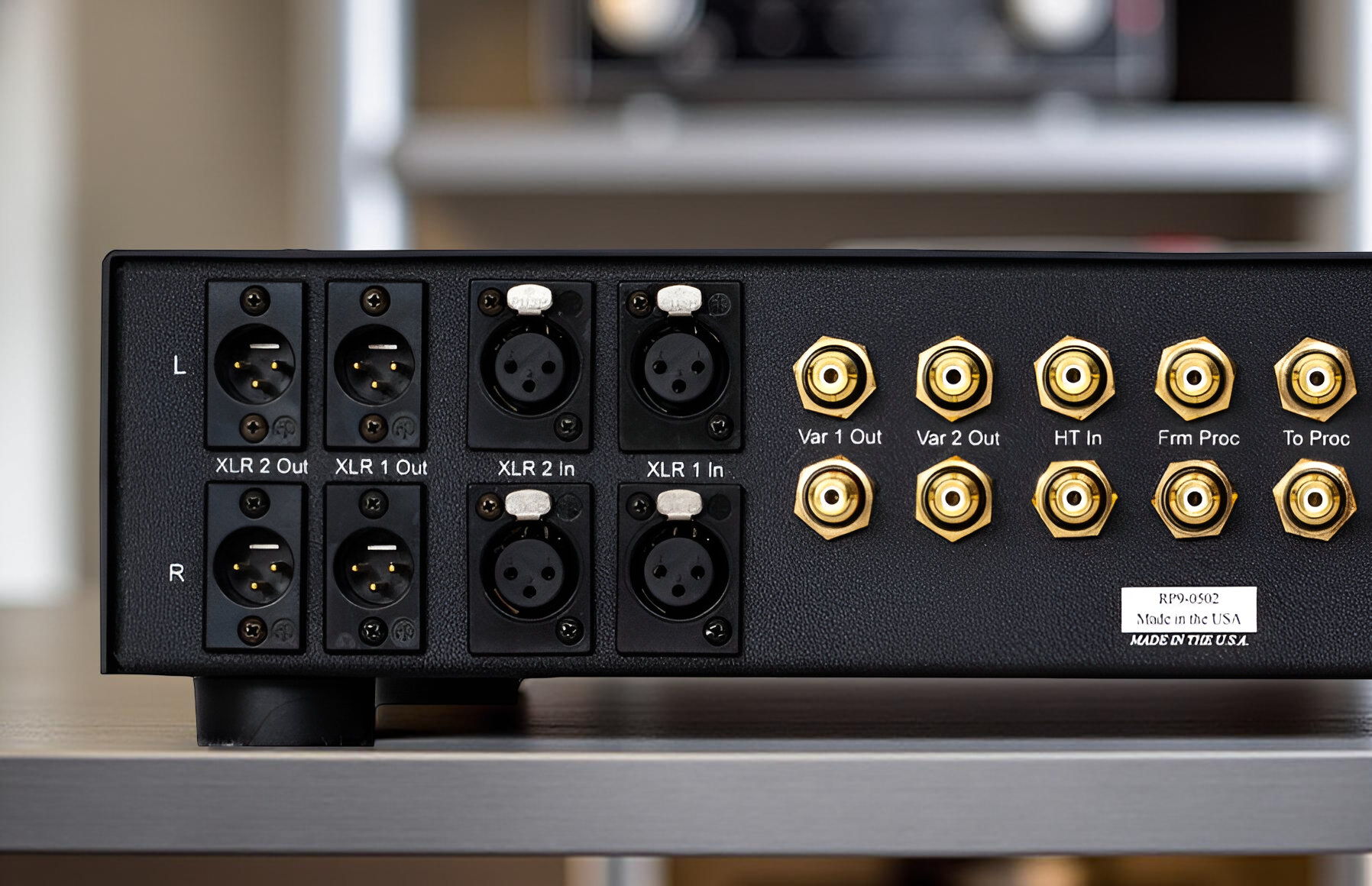 Rogue Audio RP-9 Fully Balanced Tube Preamplifier - Black 7