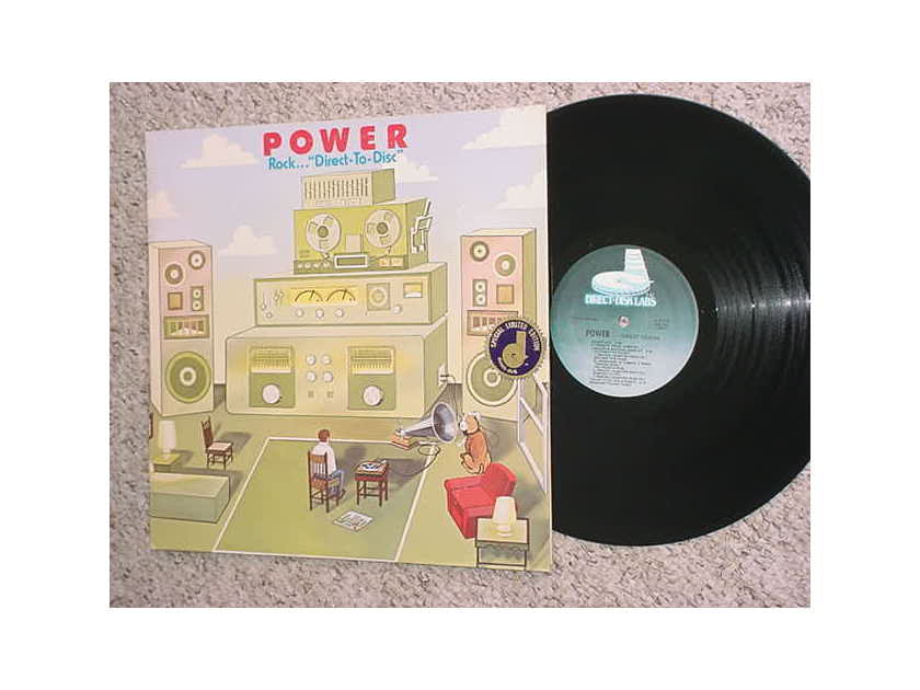 POWER ROCK - Direct to Disc disk labs 1978 DD107