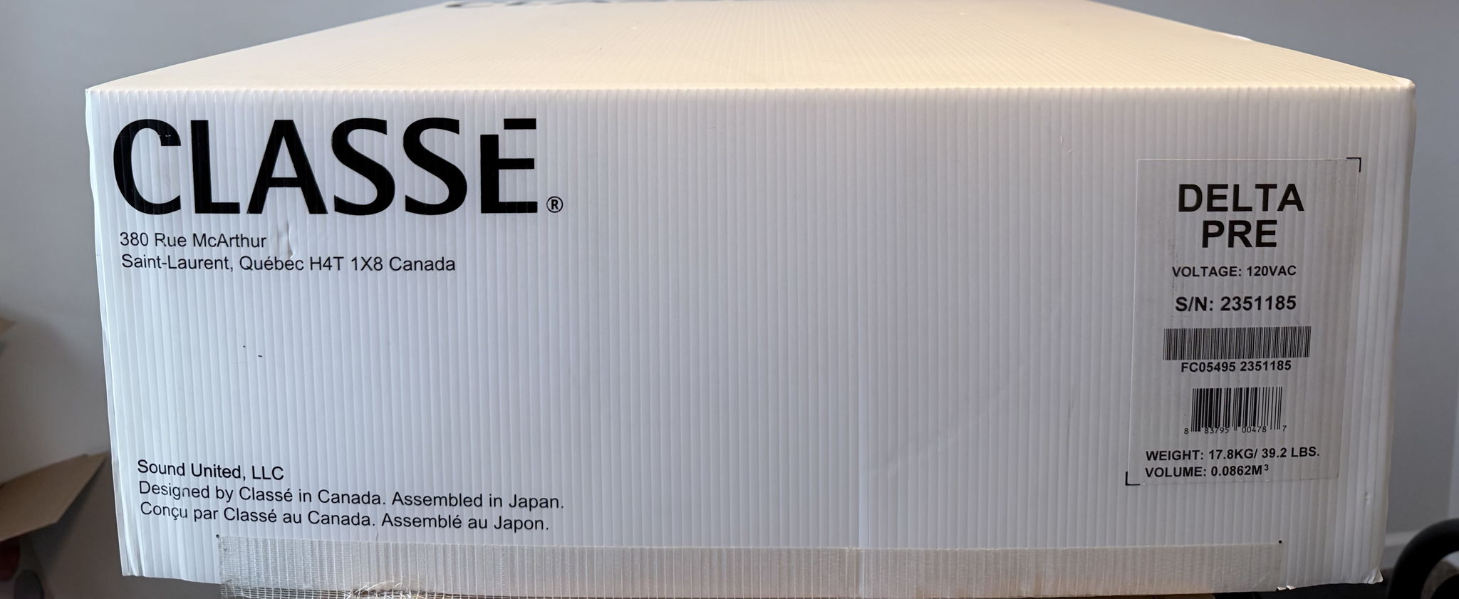 Classe Audio Classe Audio Delta Pre 4