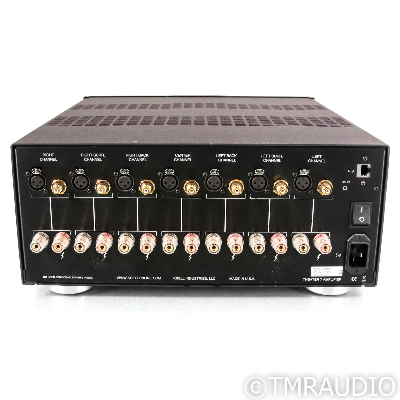 Krell Theater 7 XD 7-Channel Power Amplifier (67336) 5