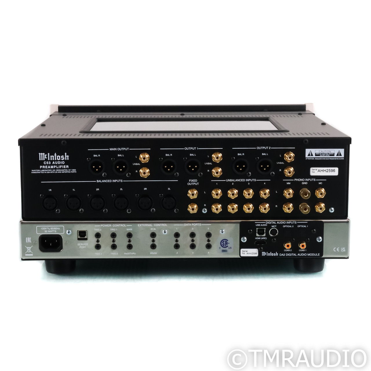 McIntosh C53 Stereo Preamplifier; MM & MC Phono (1/0) (... 6