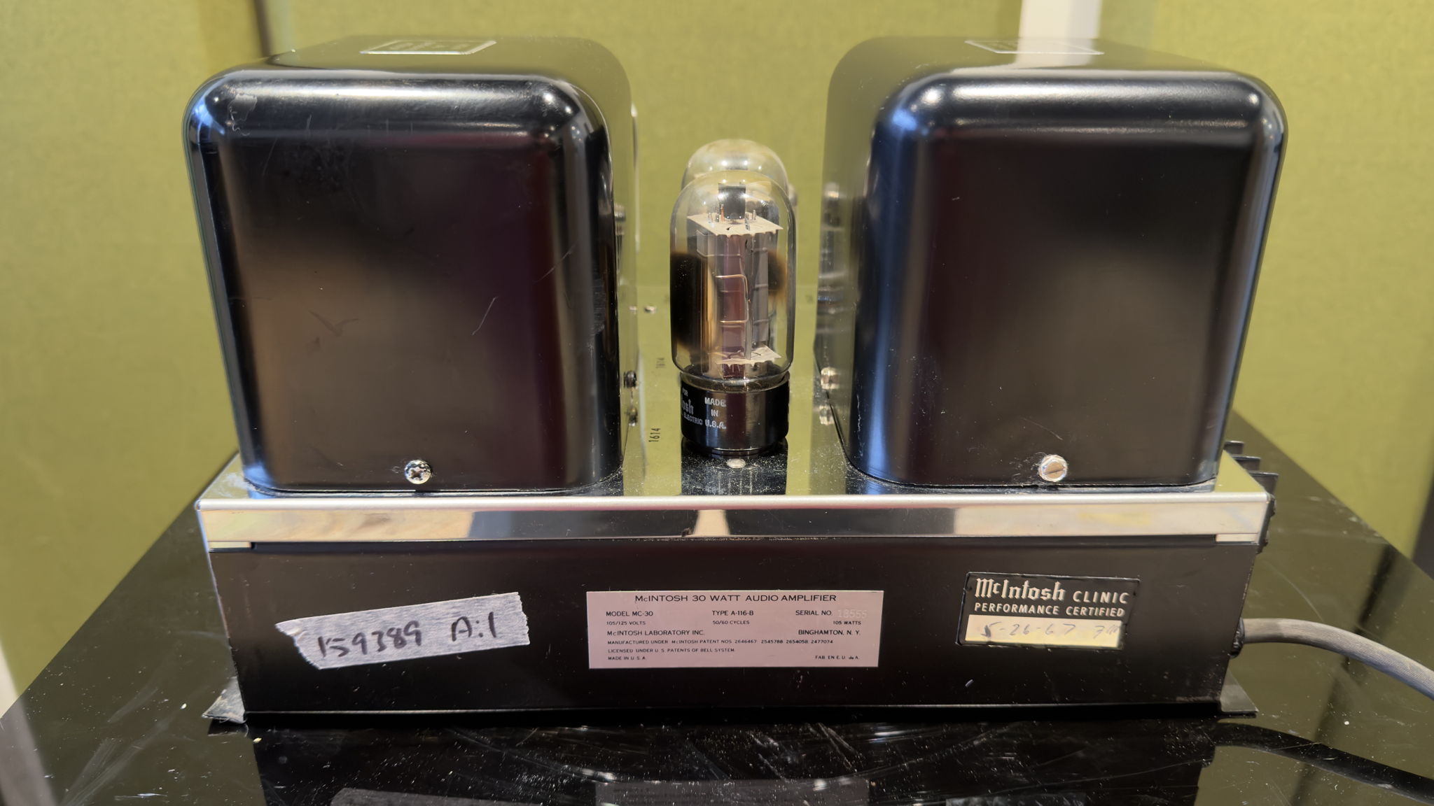 McIntosh MC-30 Mono Tube Amplifier No Box VERY GOOD 7