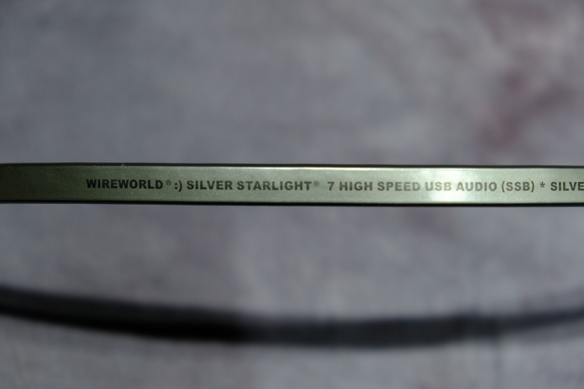 Wireworld Silver Starlight 7 USB A to B .5 meter 2