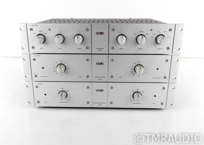Melos MA-333 Plus Tube Line and Phono Preamplifiers; w/...