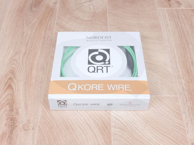 QRT Quantum QKORE Wire audio ground cable XLR male-bana...