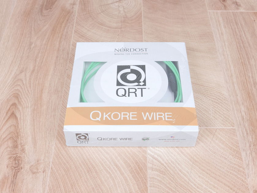 QRT Quantum QKORE Wire audio ground cable XLR male-banana connector 2,0 metre by Nordost NEW